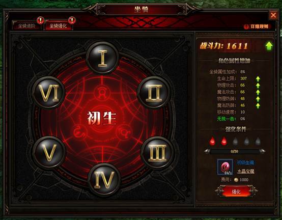 《奇迹重生》坐骑系统