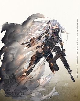 少女前线ak12属性与立绘一览 ak12资料详解